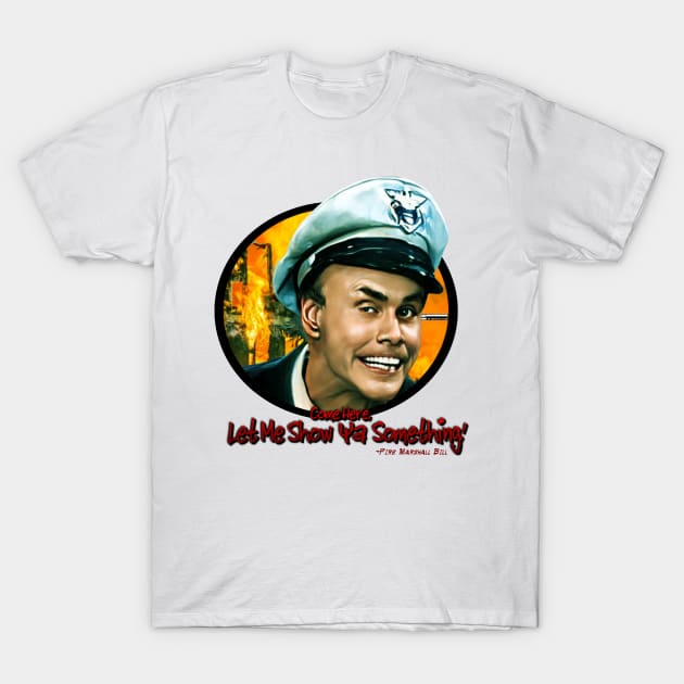 The Fire Marshall T-Shirt by iCONSGRAPHICS